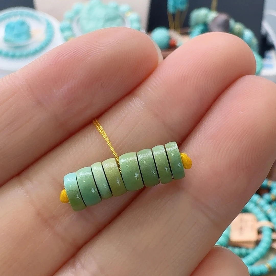 绿松石未镶嵌珠宝半成品