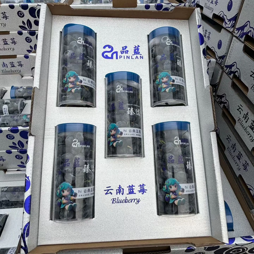 云南花香蓝莓一桶200克左右云南省
