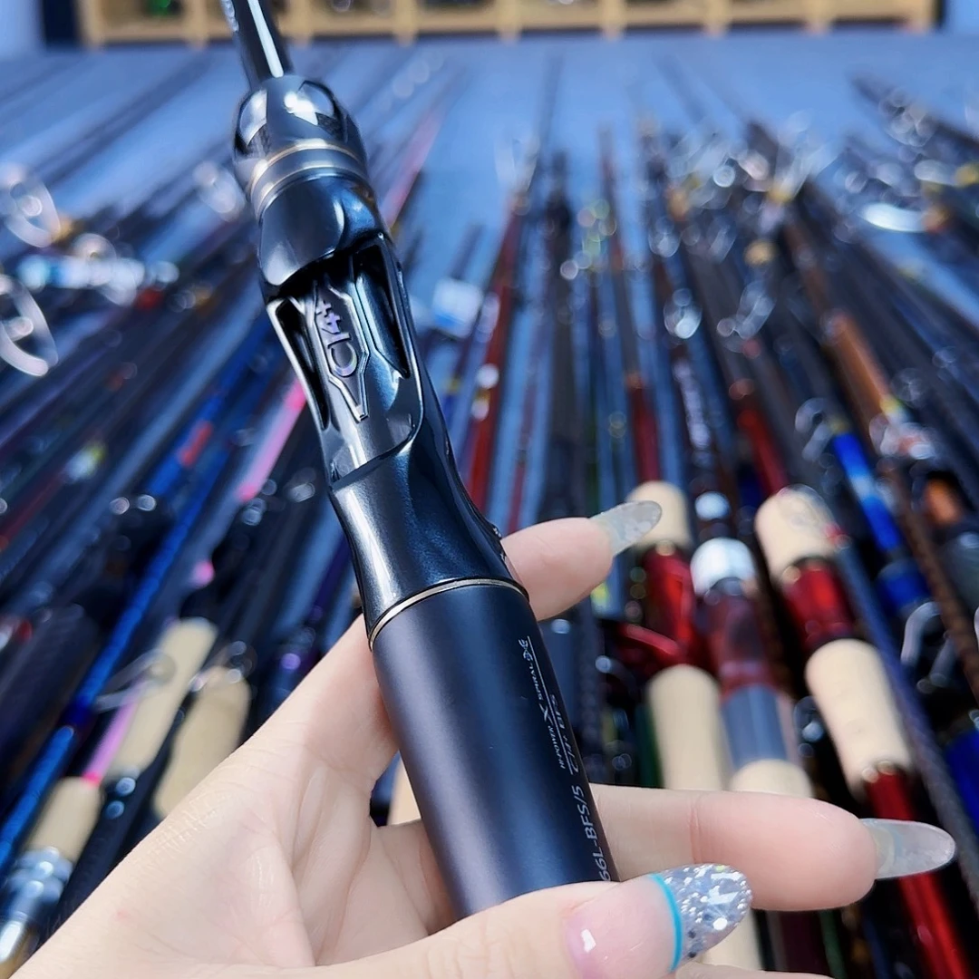 C***包碳素3.8m路亚竿五节荣三L枪饼