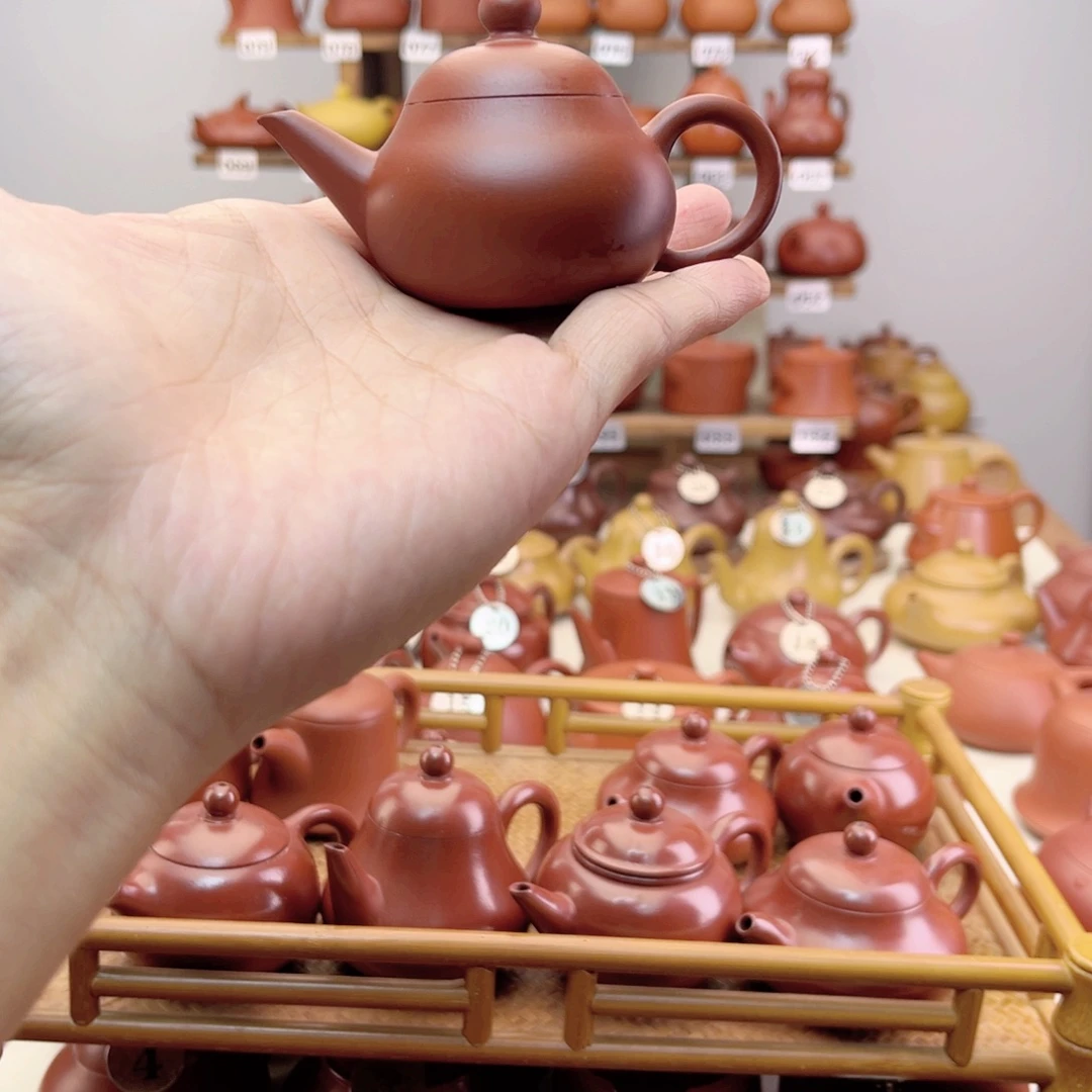 茶壶紫砂50ml小梨