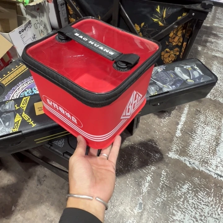 保煌红色添加剂收纳包一个，全新