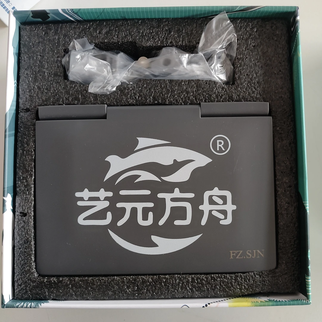 最新款方舟屏5000亮度4.3寸5.0寸可视高清探鱼器一键切模一键增强