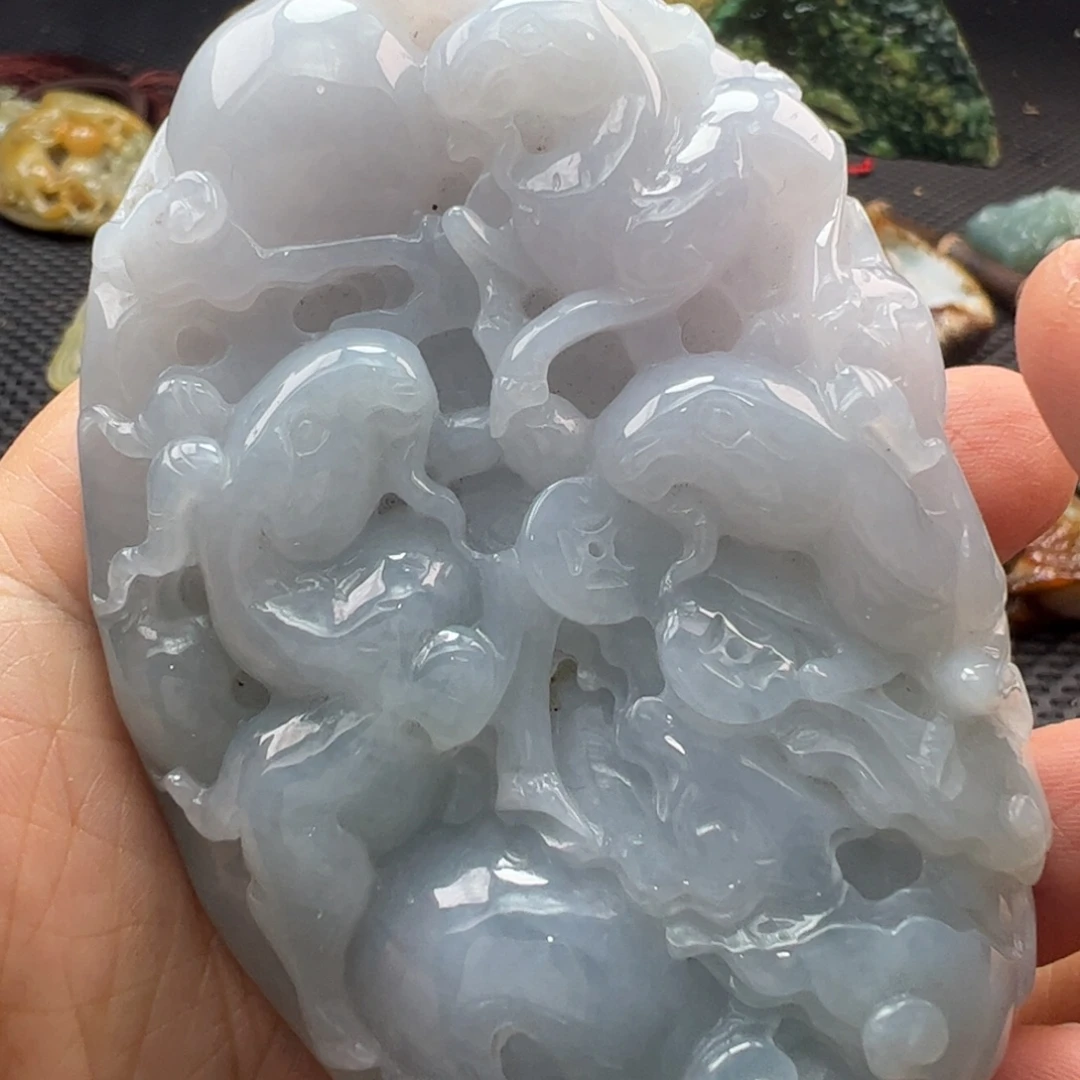 翡翠裸石缅甸翡翠