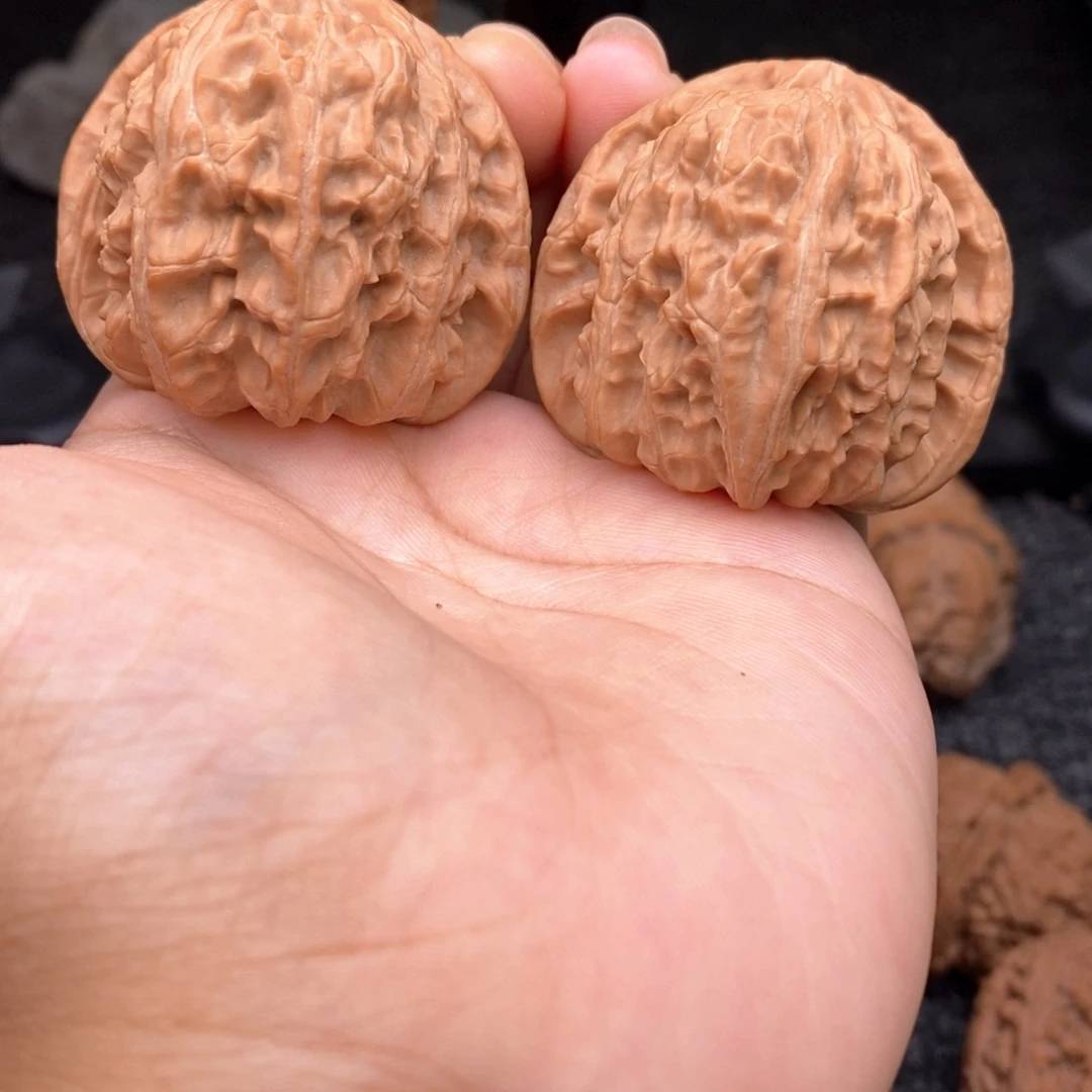 把件文玩核桃43白狮子