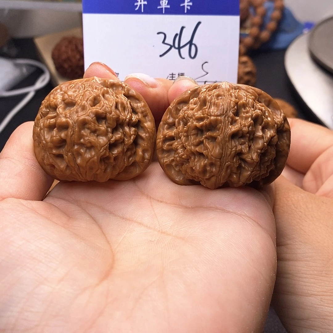 桃核吊坠水龙纹45有修s