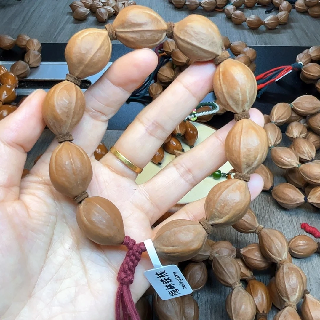 搬***）橄榄核手串/手链梅林铁核1825手串