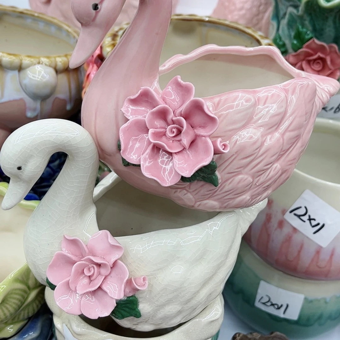 【闪购商品】陶瓷多肉绿植陶瓷花盆