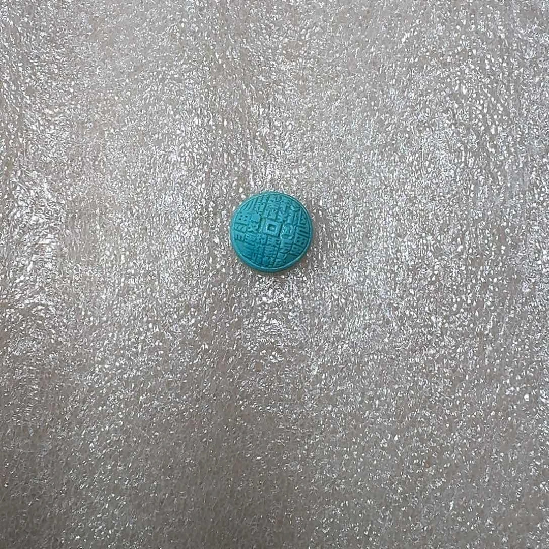 夏***凉绿松石未镶嵌挂件定金