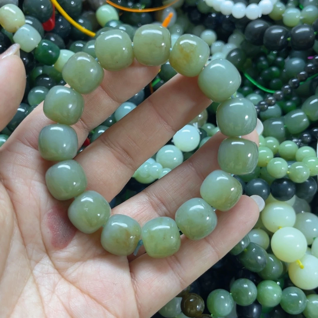 和田玉手链未镶嵌