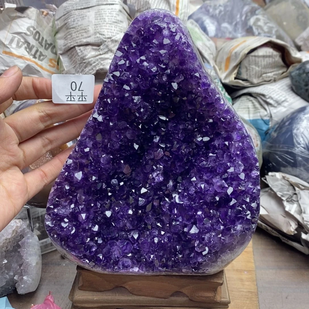 未镶嵌珠宝半成品紫晶