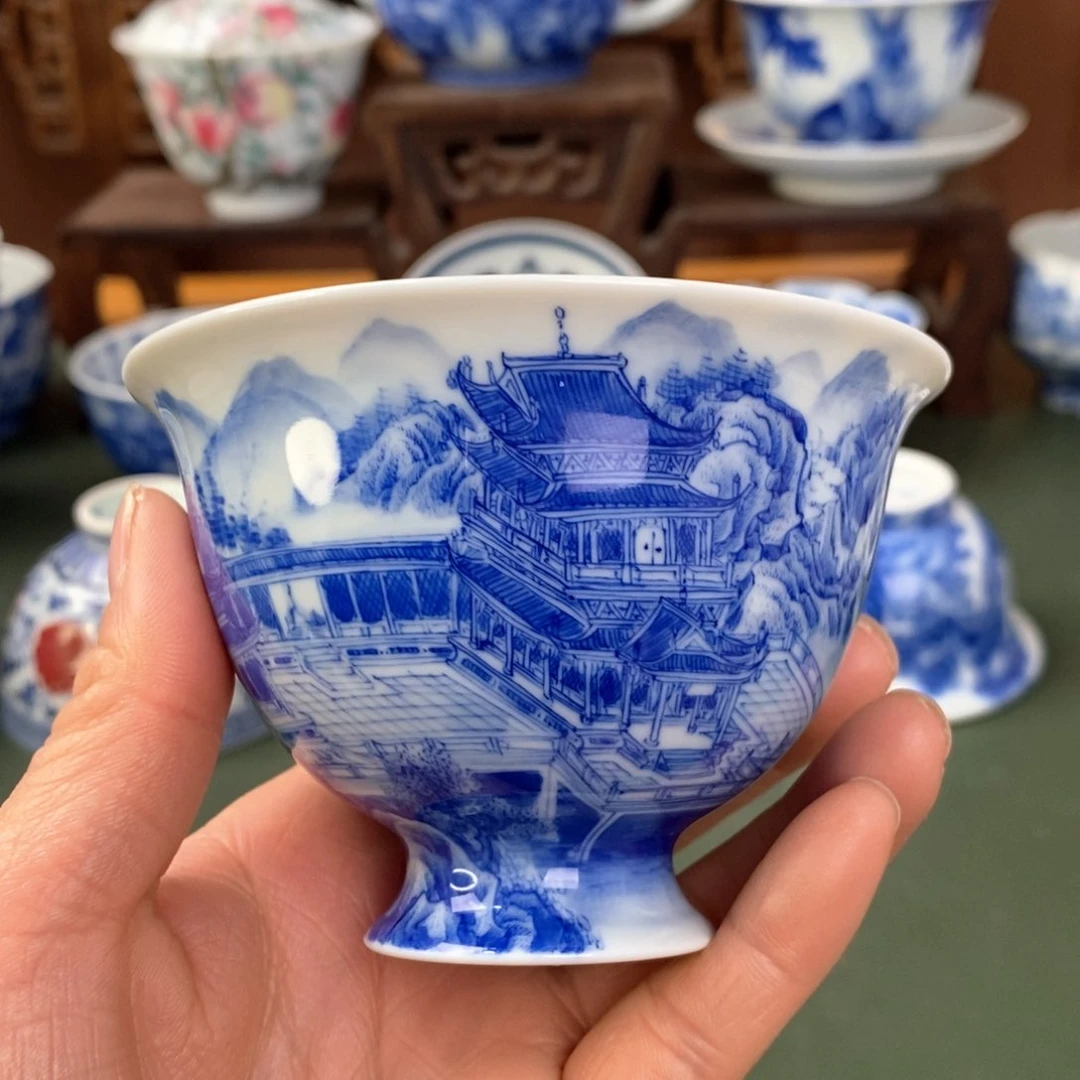 杯景德镇陶瓷手工手绘