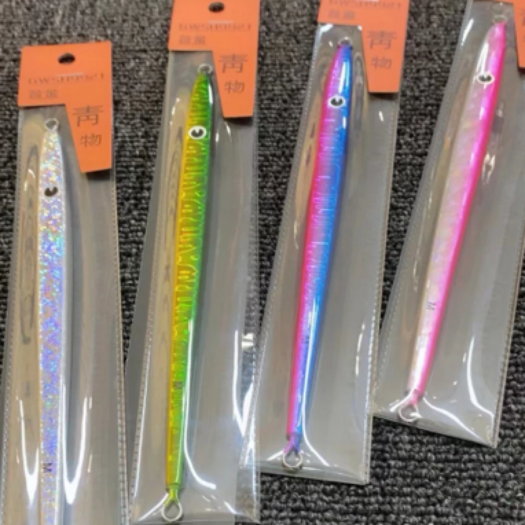 青物专用铁板，五个颜色三个克重，獐子岛绝杀，备注克数，70-100-130