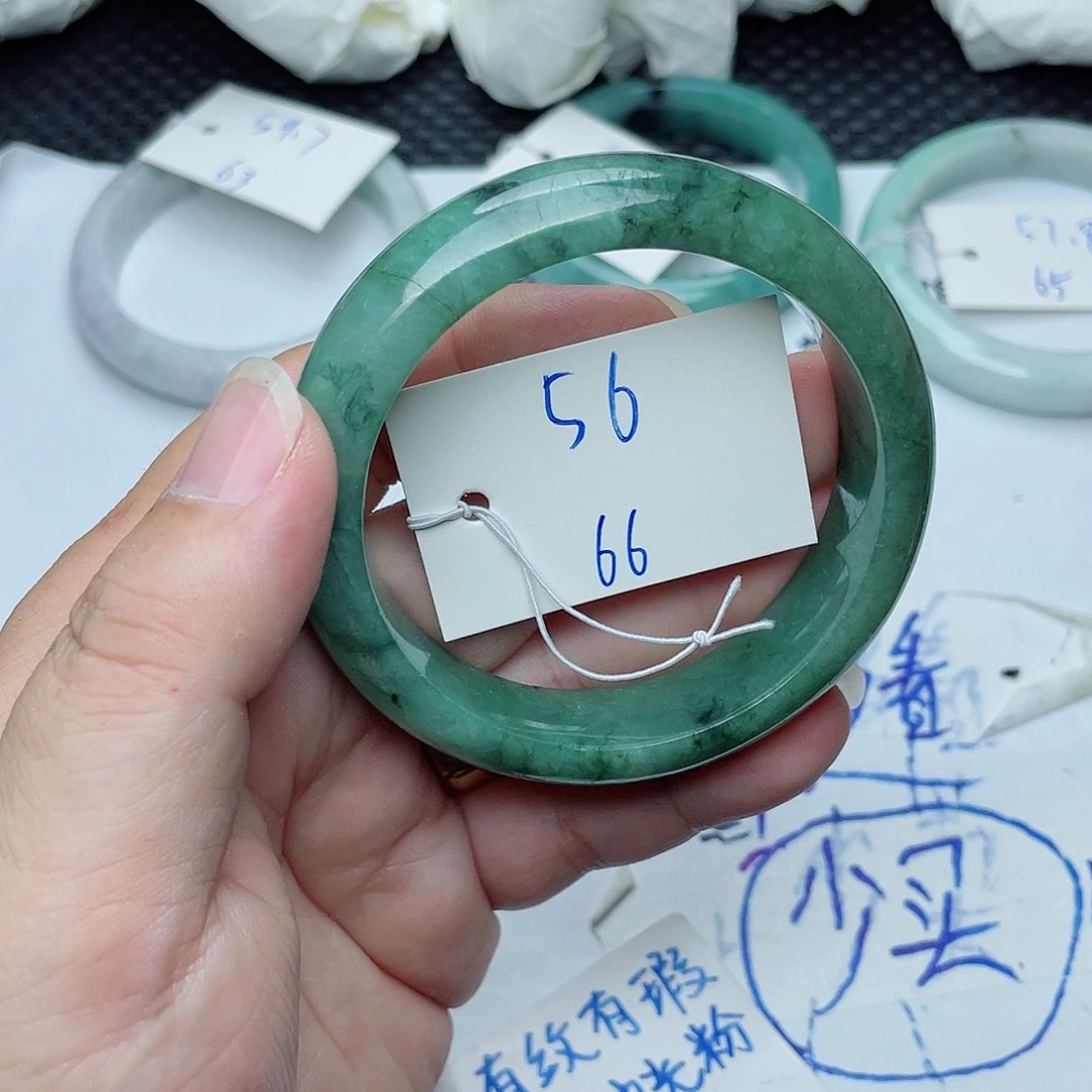 未镶嵌手镯翡翠翡翠手镯66