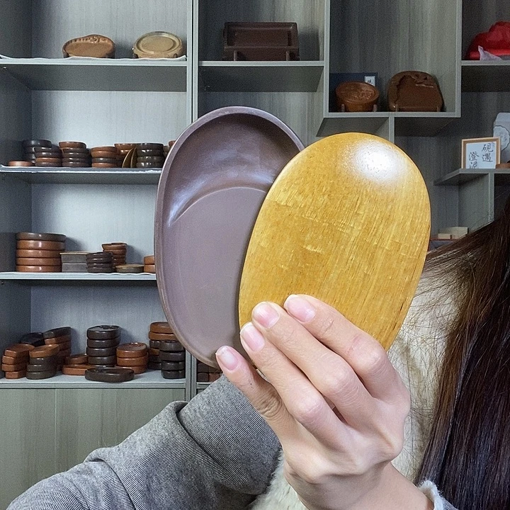 椭圆带盖玫瑰紫5寸