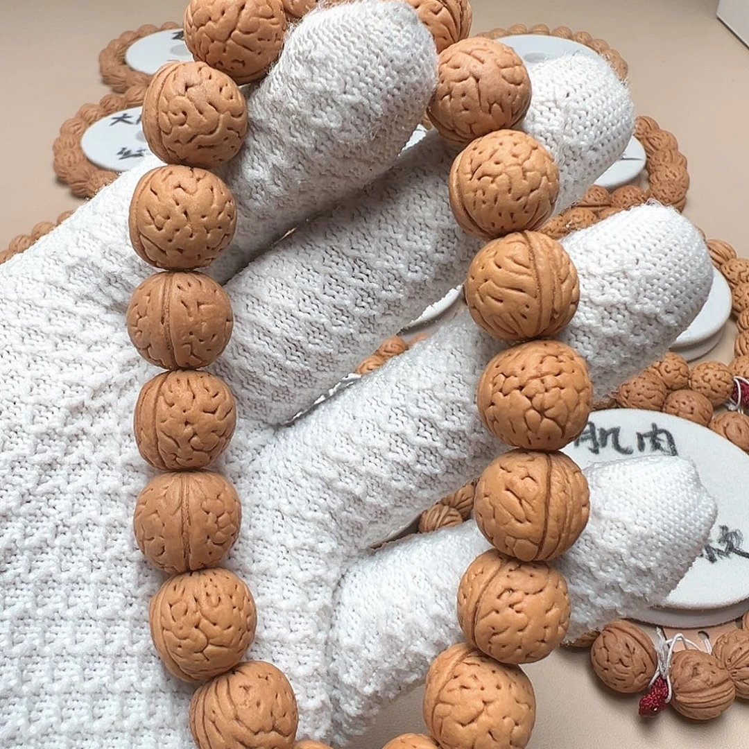 手串桃核小脑纹精品