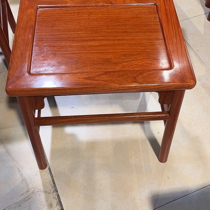 ~***~花梨木类柜类家具缅甸花梨木方凳