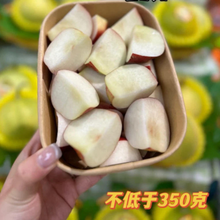 进口油蟠桃（不低于350克）