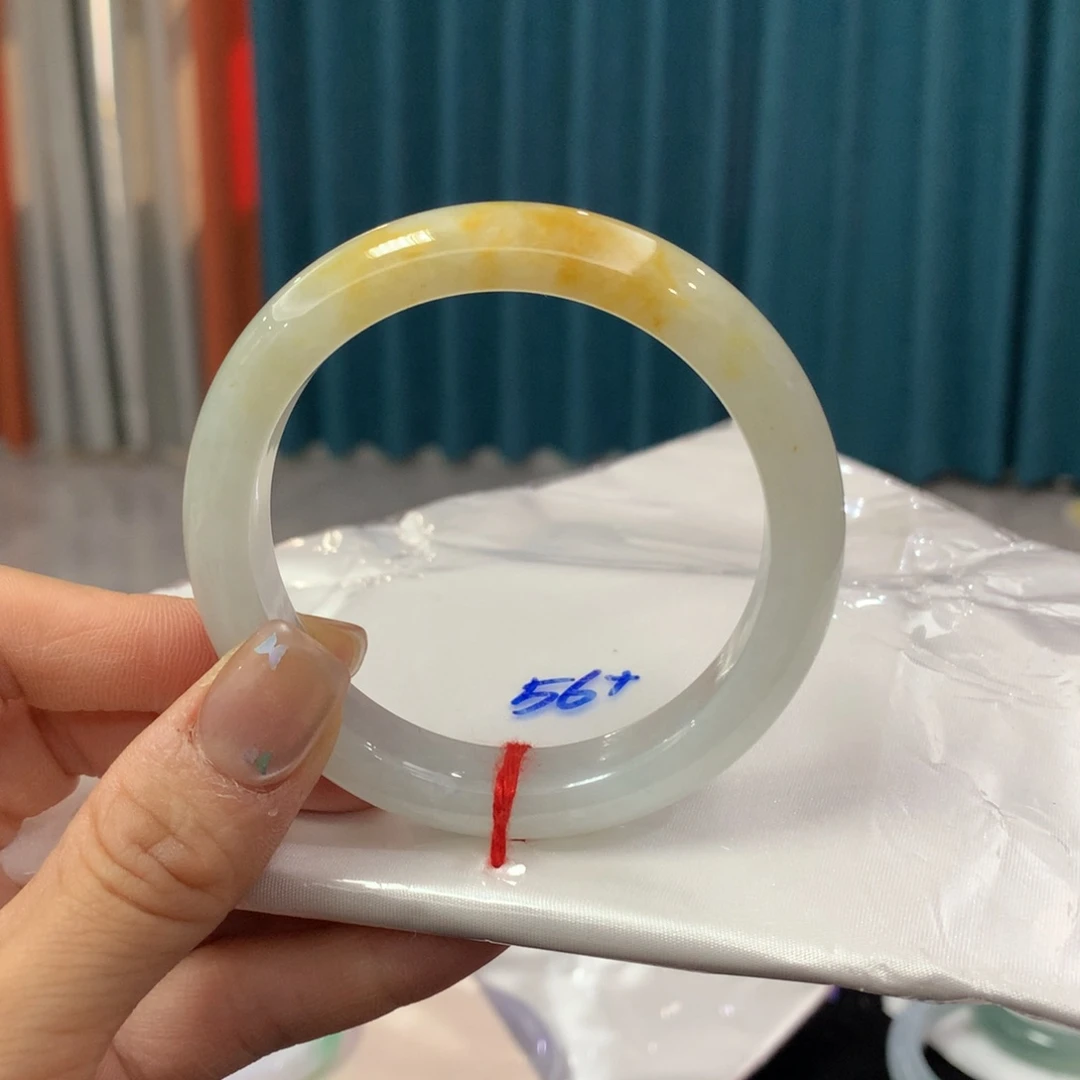 未镶嵌手镯翡翠乐*๛圈口56.4