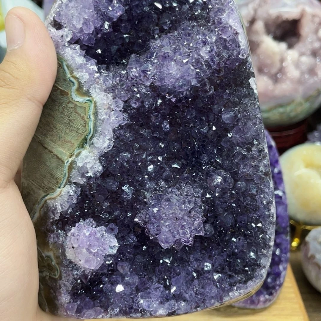 未镶嵌大型摆件（非配饰）紫晶