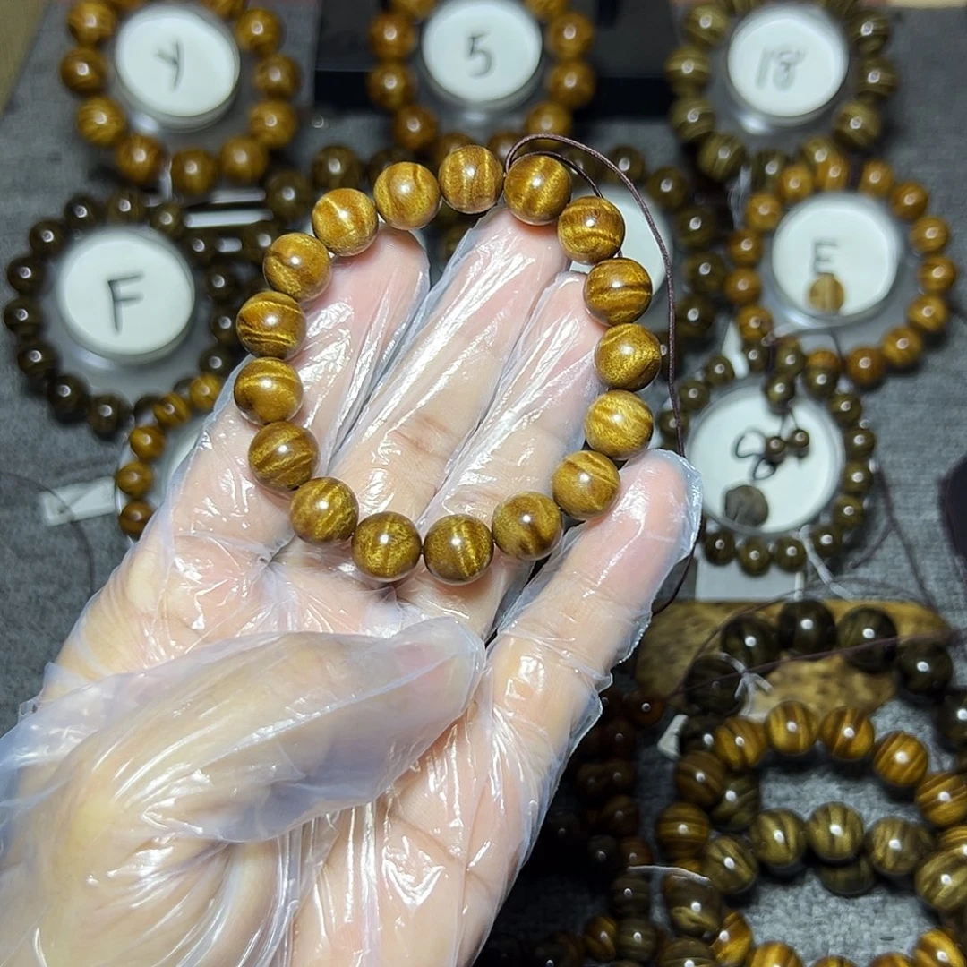 金丝楠手串/手链枯木1.2水波