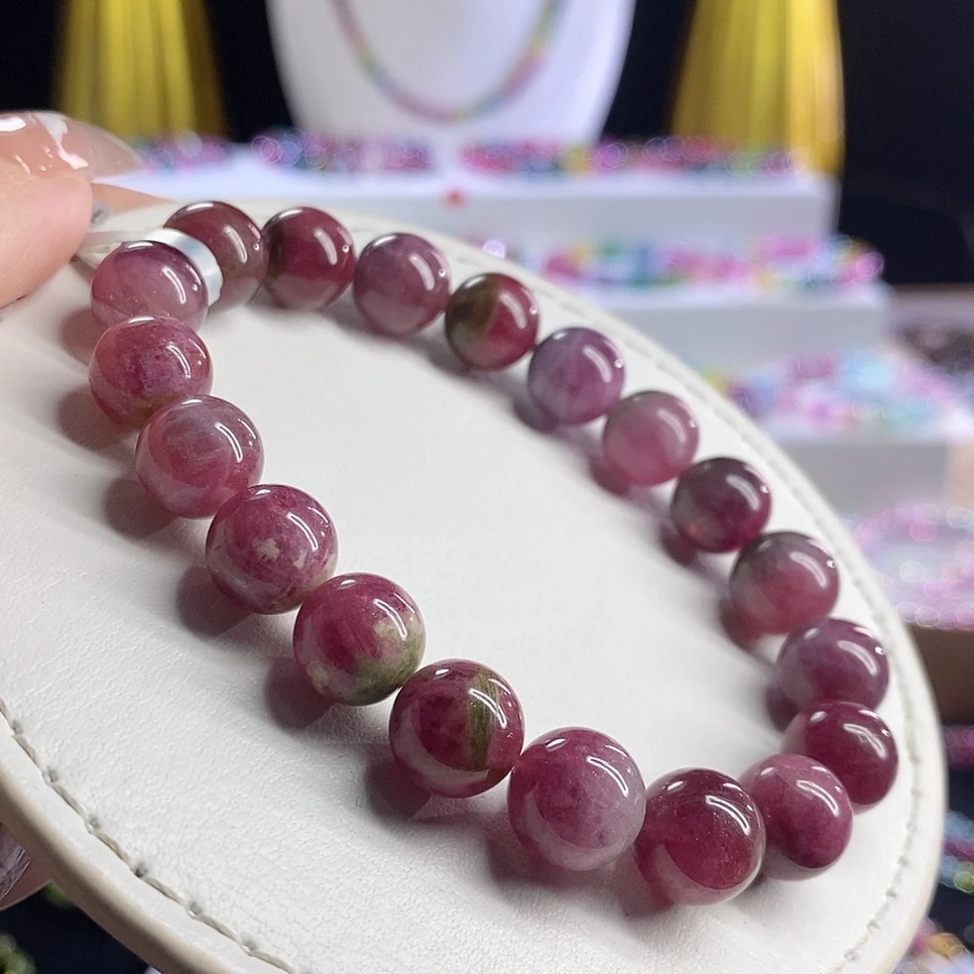 未镶嵌手链碧玺西瓜