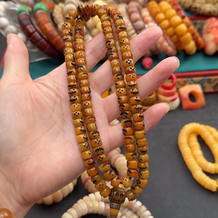 牛骨手串/手链8尺寸阿呆长串