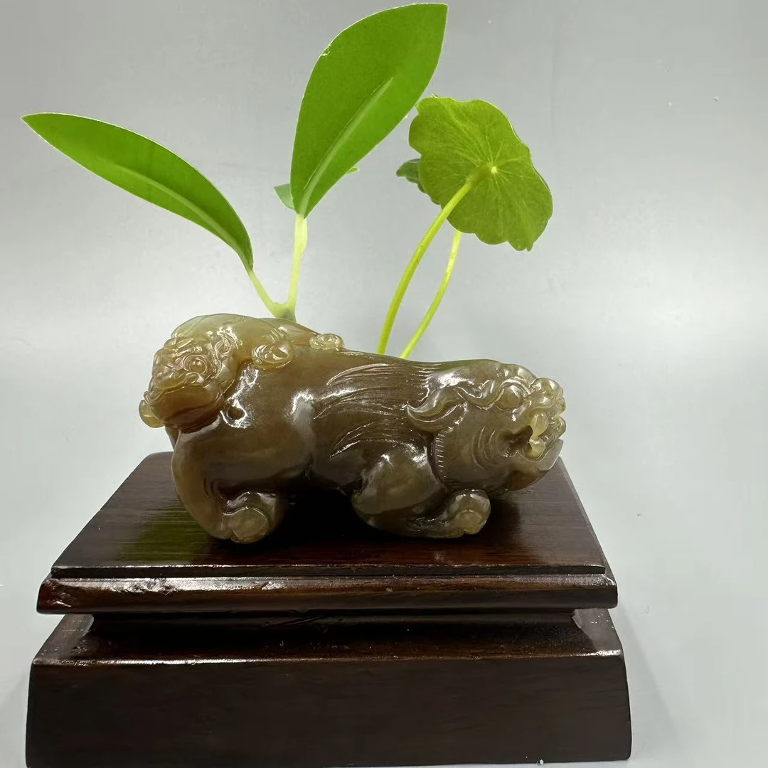 A1578 和田玉手把件 ZZ30403412