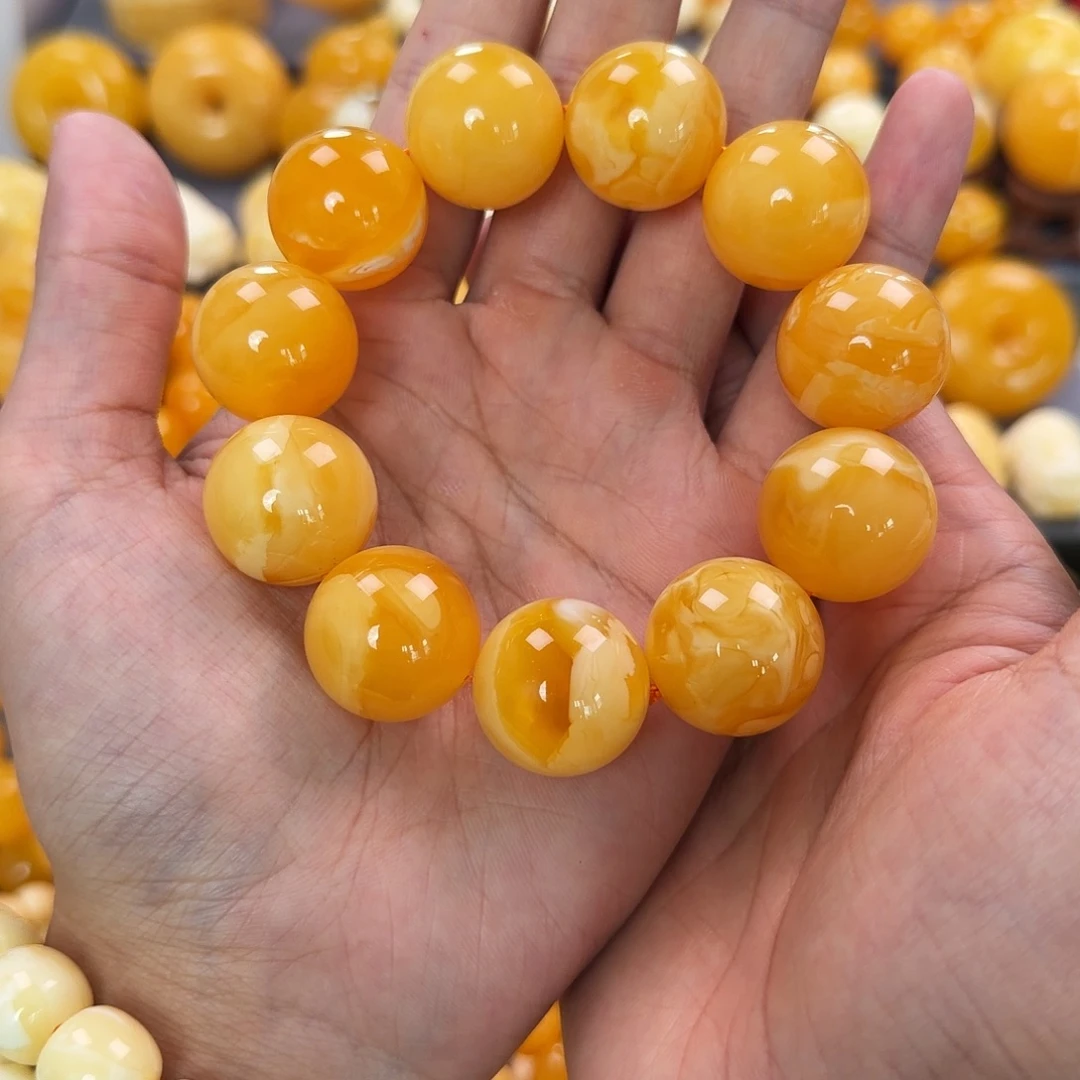 琥珀未镶嵌珠宝奇石21mm