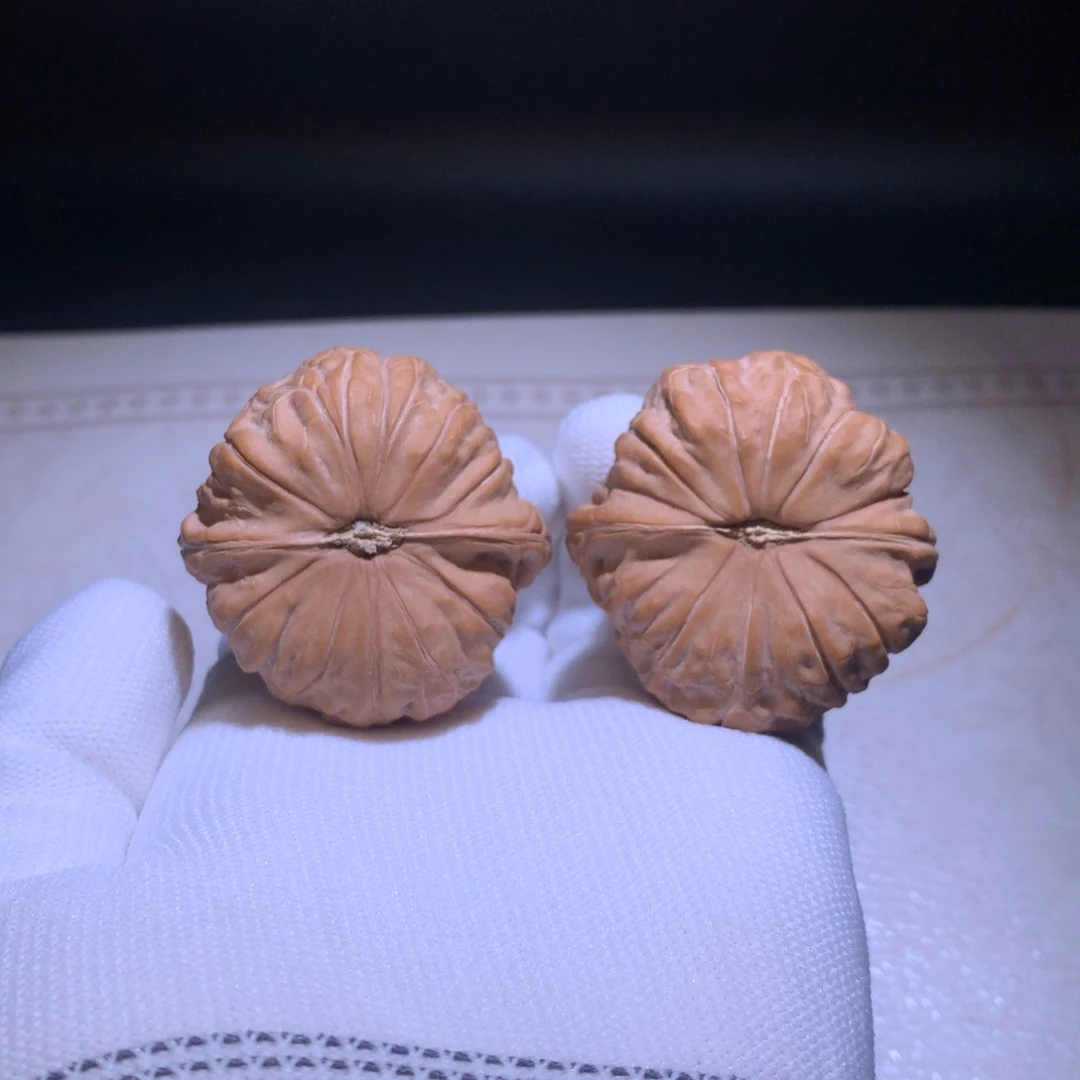 吊坠文玩核桃A级43尺大荷叶臀南瓜墩