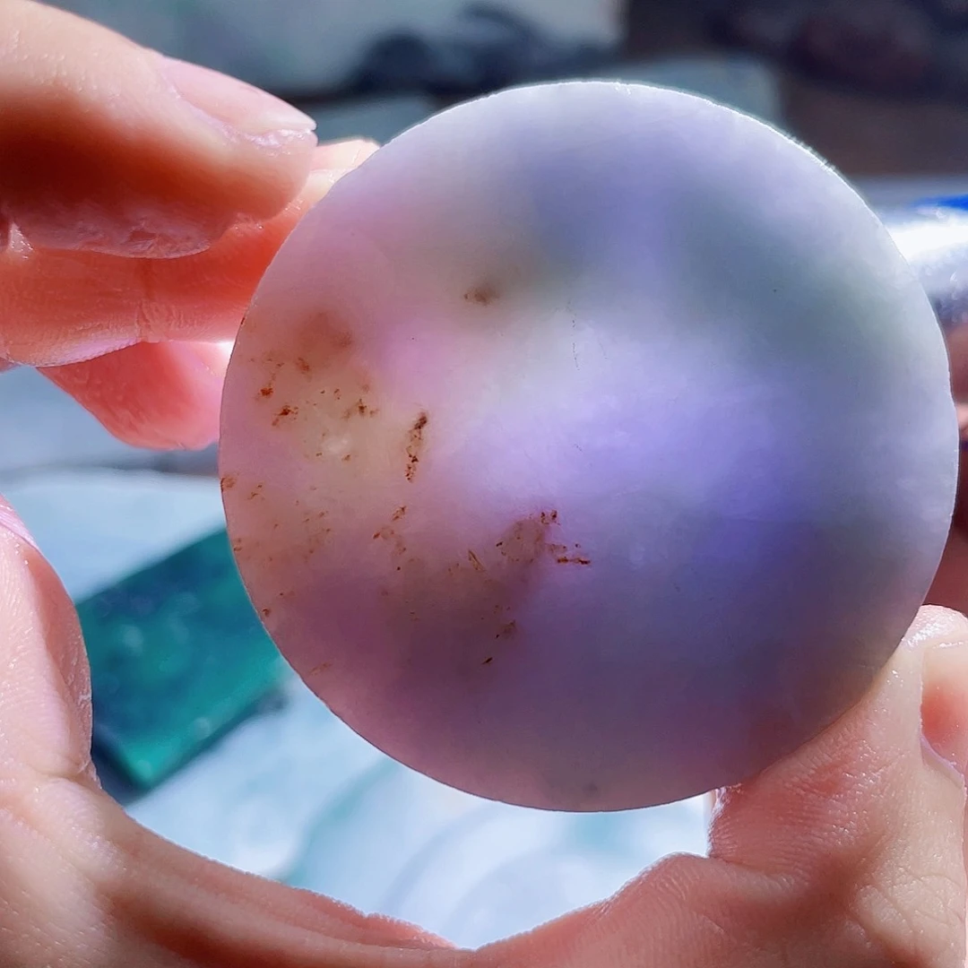 翡翠未镶嵌颈饰毛料104