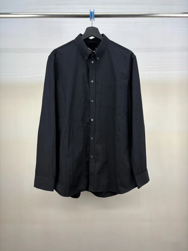 99新 Givenchy/纪梵希 背后公牛印花长袖衬衫/40码/M5459