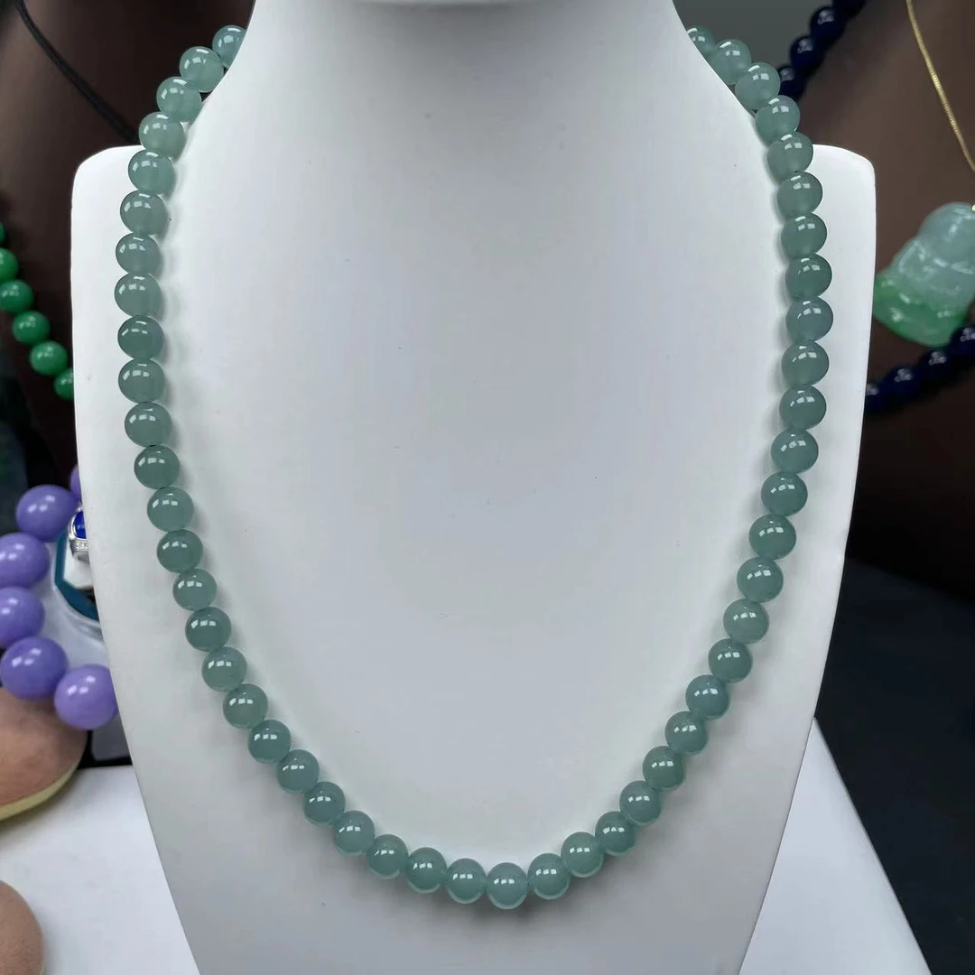 A447老蓝水8mm项链时尚百搭男女款多样发货其一