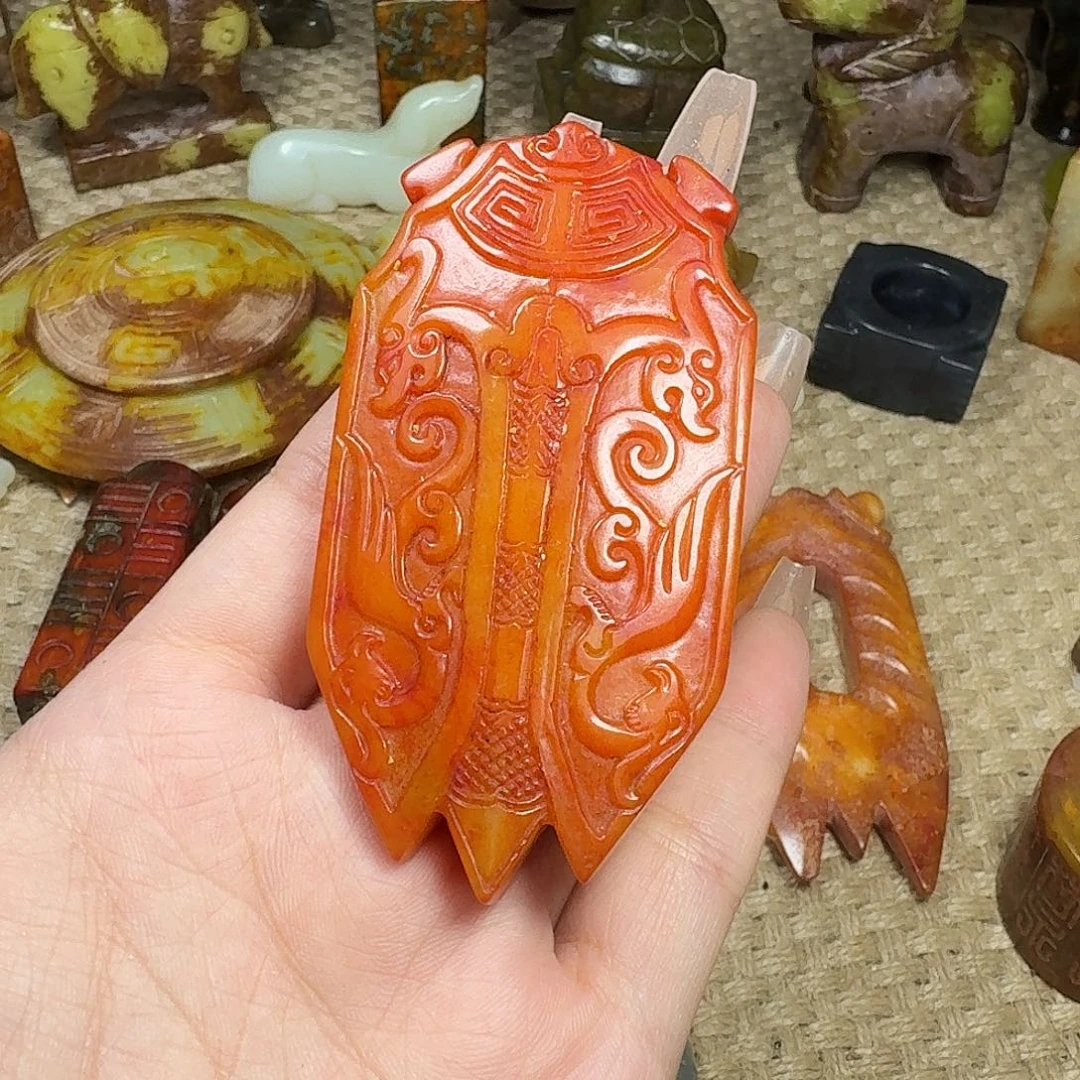 白玉菩提吊坠挂件