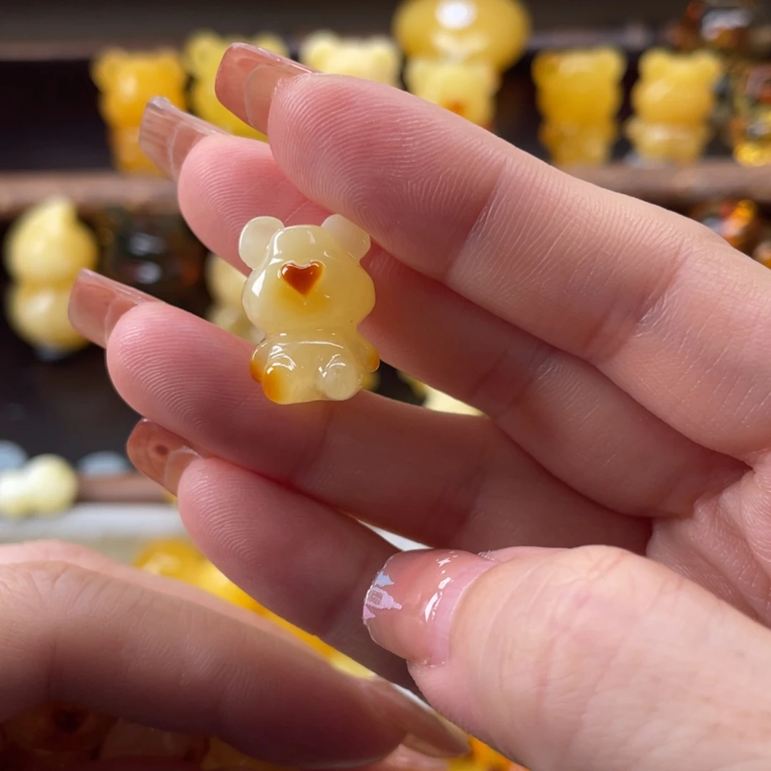 琥珀珠宝奇石未镶嵌真*