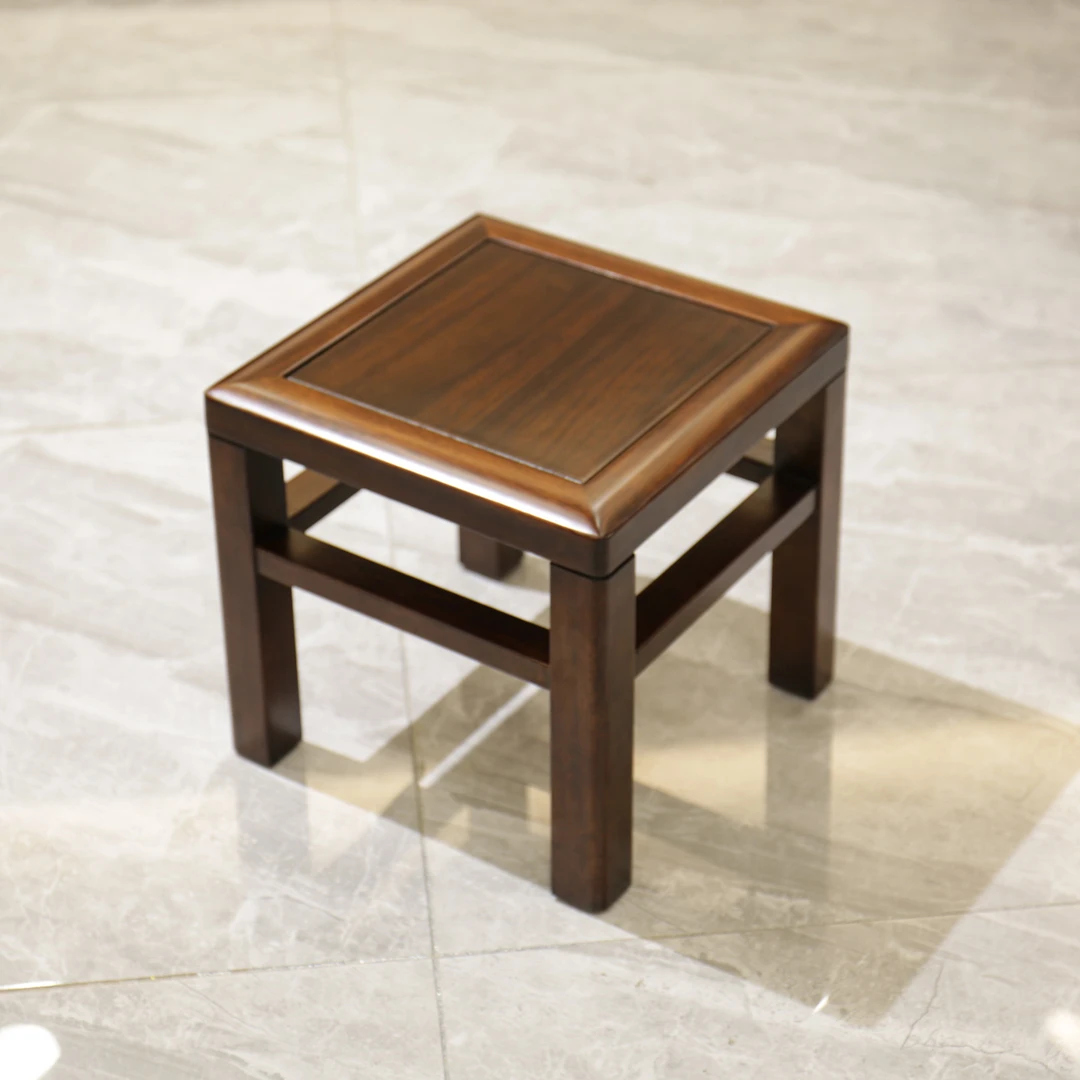 （大利家具）CY-01小方凳黑檀木新中式