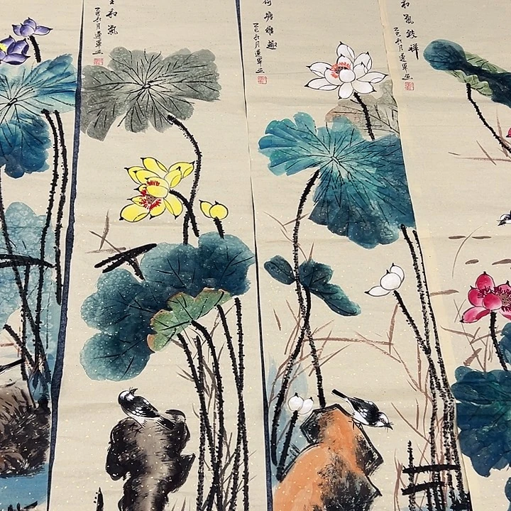国画纯手绘作品图