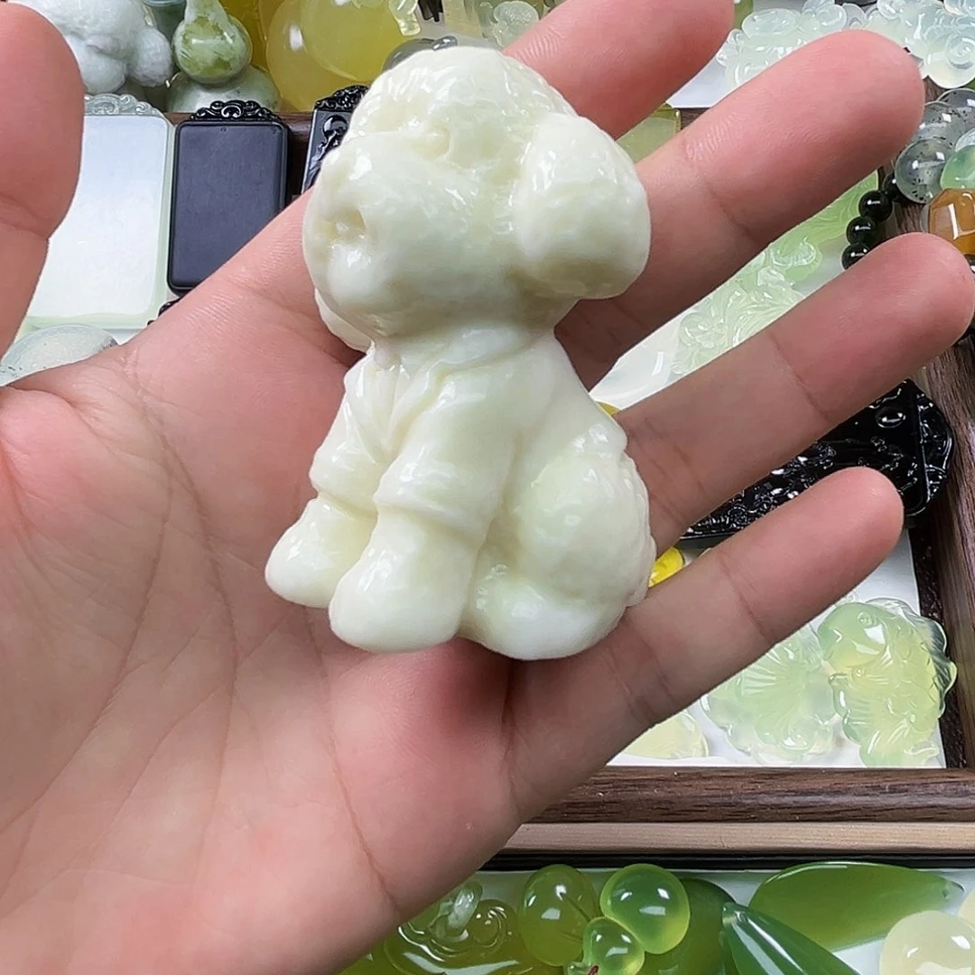 未镶嵌岫玉吊坠(不含链)菜***菜