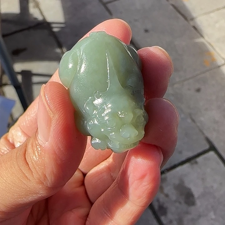 颈饰未镶嵌和田玉新疆且末蓝