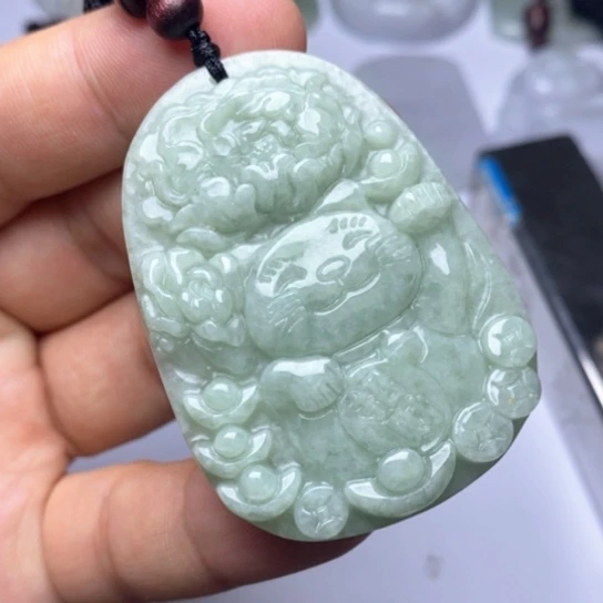 颈饰未镶嵌翡翠翡翠