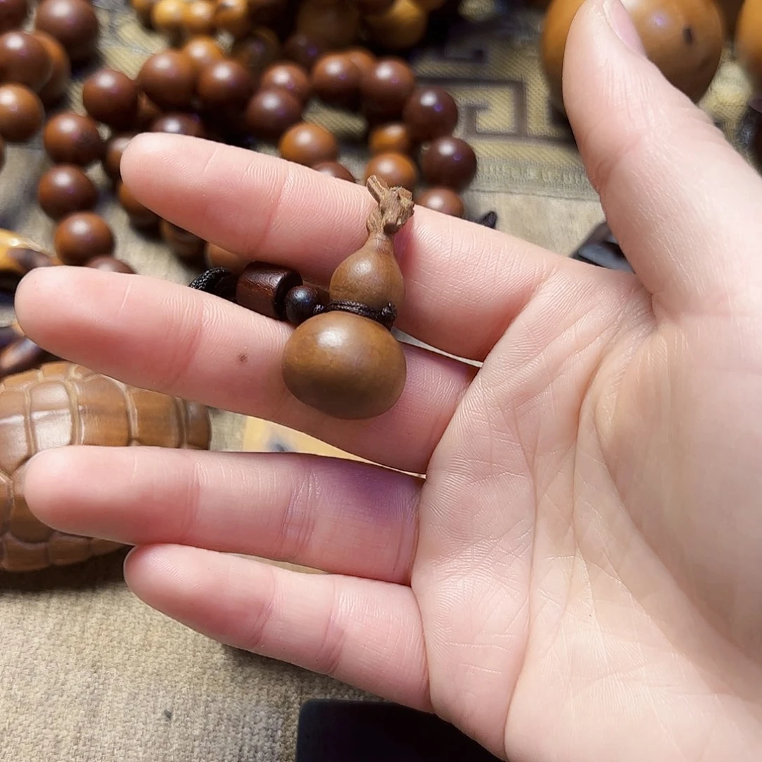 枣木枣木龙头小葫芦吊坠