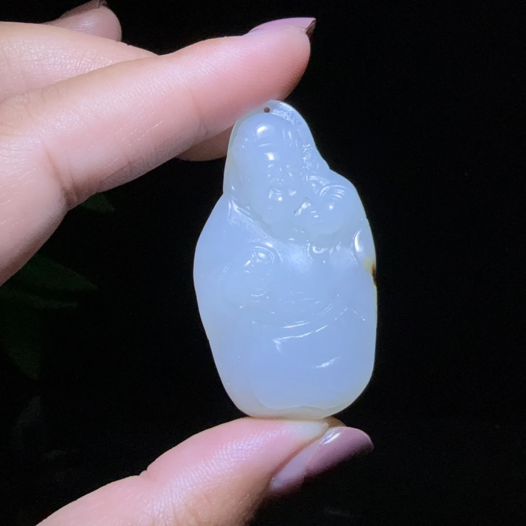 新疆子料财神～21克