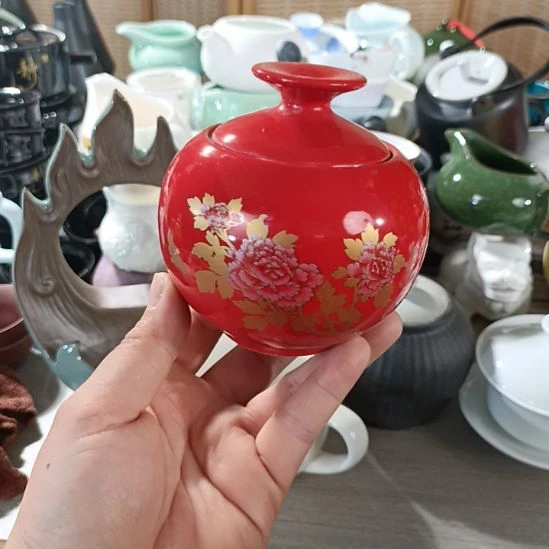 陶瓷盖碗茶杯茶叶罐主人杯