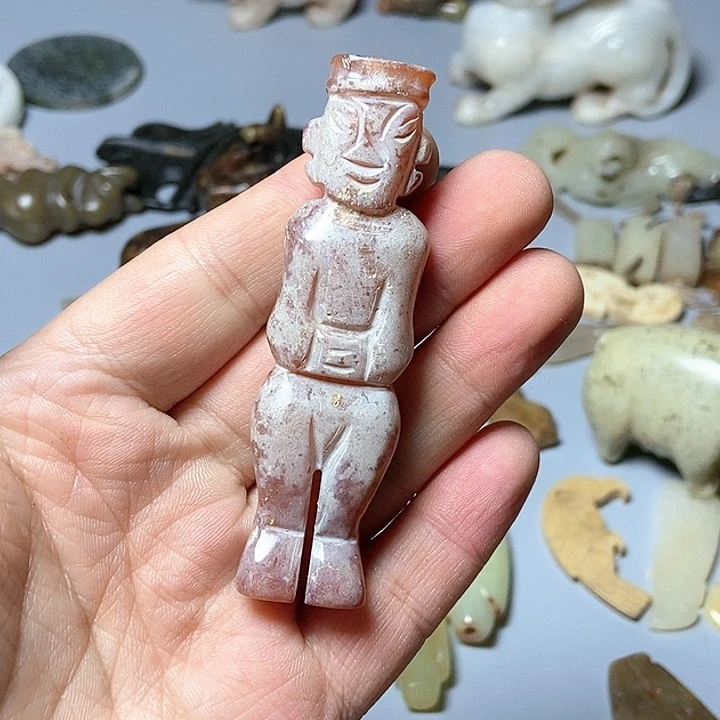 和田玉未镶嵌颈饰106