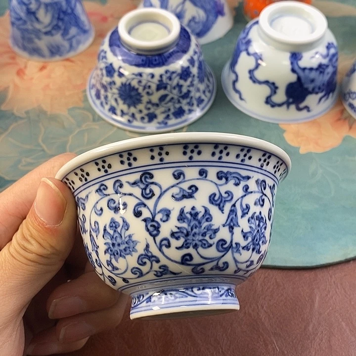 杯D***M现代景德镇全手工全手绘茶具1688888