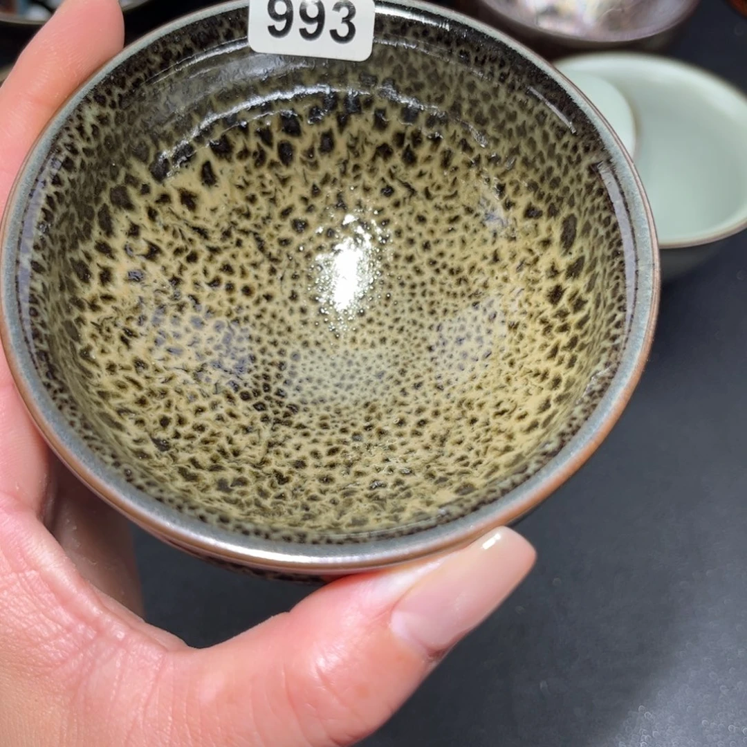 茶盏993 建盏单盏放大漏……