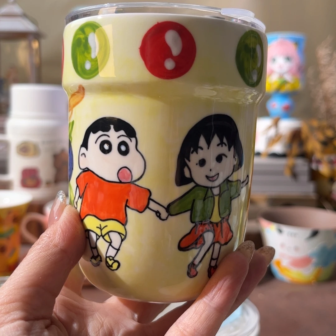 景德镇陶瓷手绘文创水杯