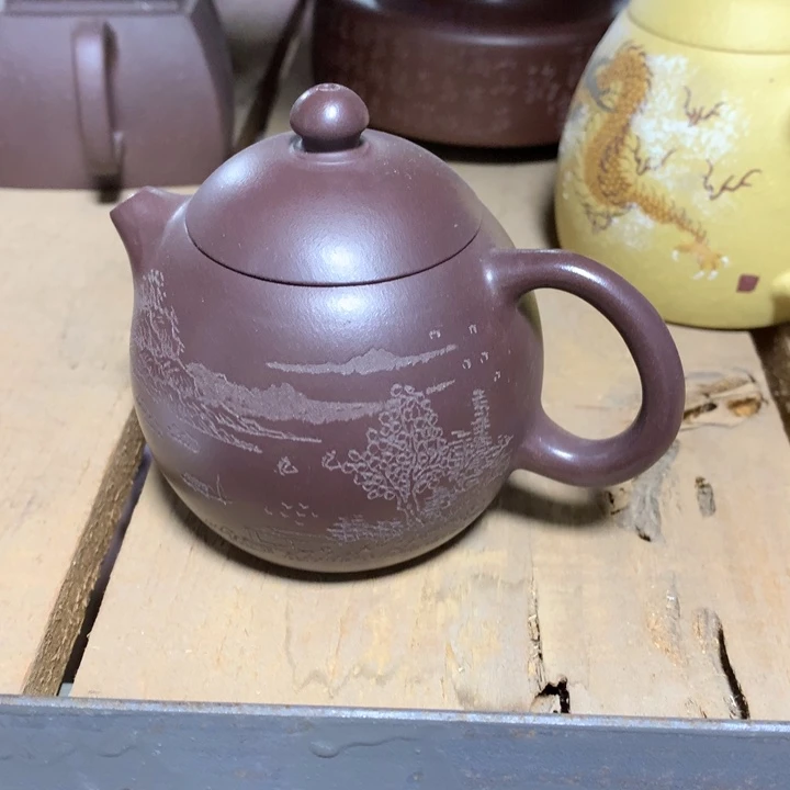 茶壶紫砂原矿手工50