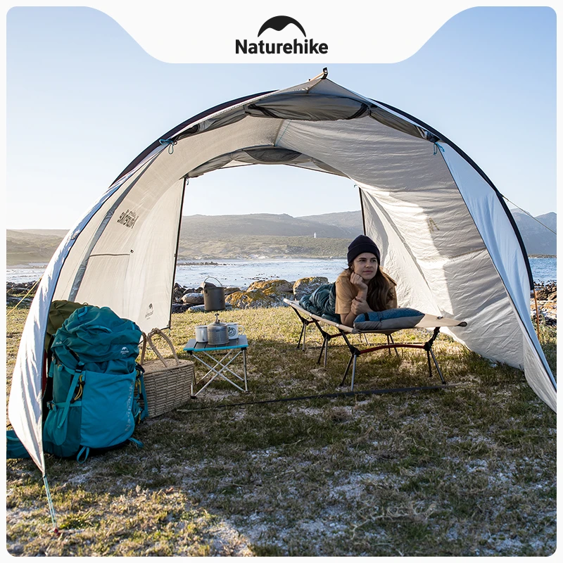 Naturehike挪客超轻户外行军床便携野外露营铝合金单人午休折叠床