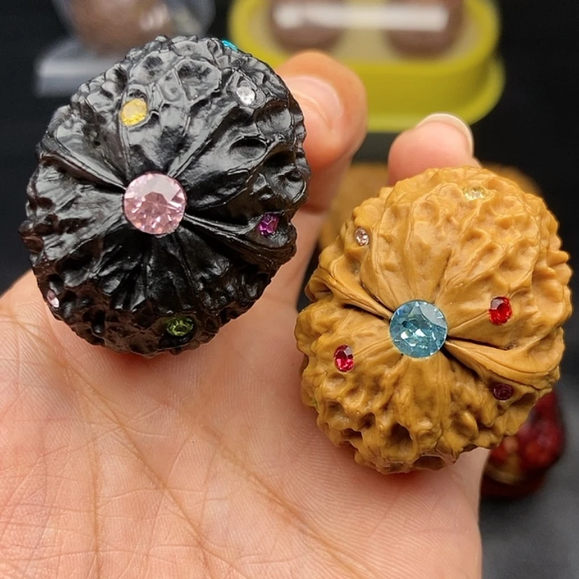 【闪购商品】把件文玩核桃39尺铁绣球