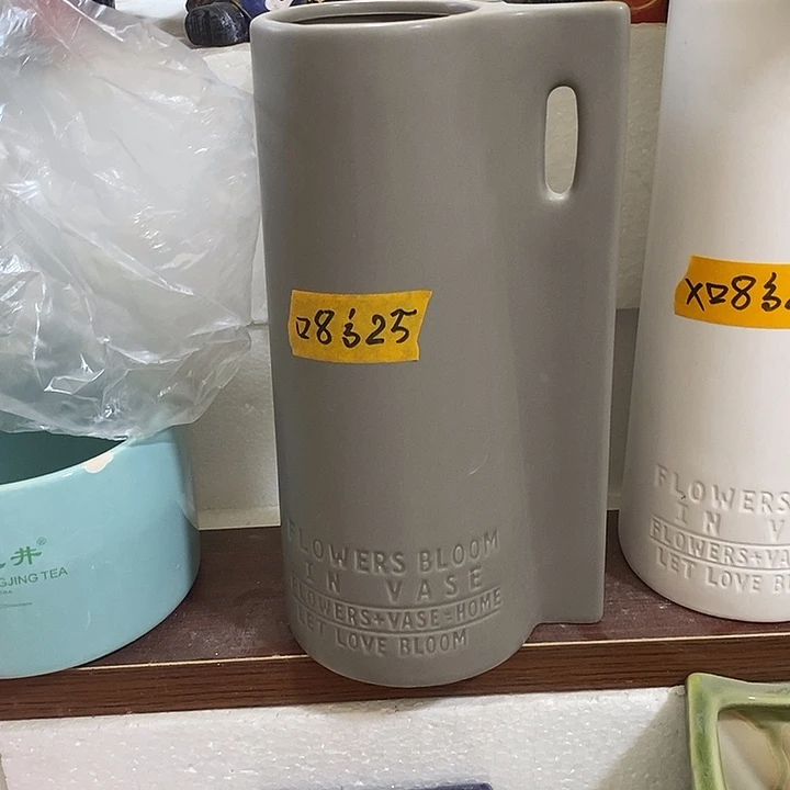 摆件陶盆有孔 微瑕介意勿拍